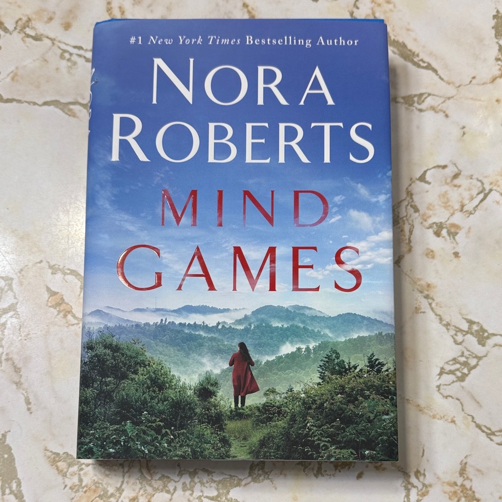 'Mind Games' Book - Blue and Red Cover
